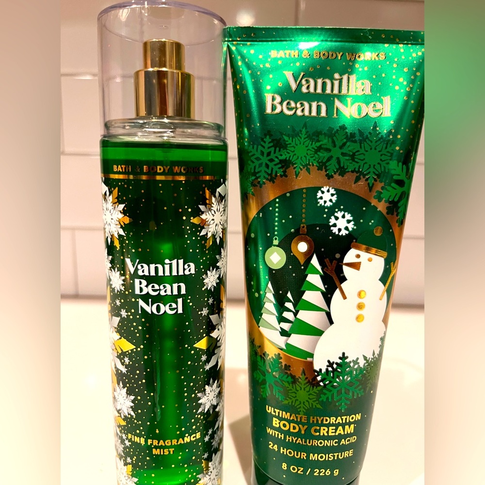 Bath & Body Works - Vanilla Bean Noel set